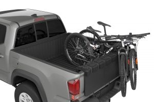 Protege a tus bicicletas y tu camioneta en tu próxima aventura con protección acolchada ajustable y resistente.
