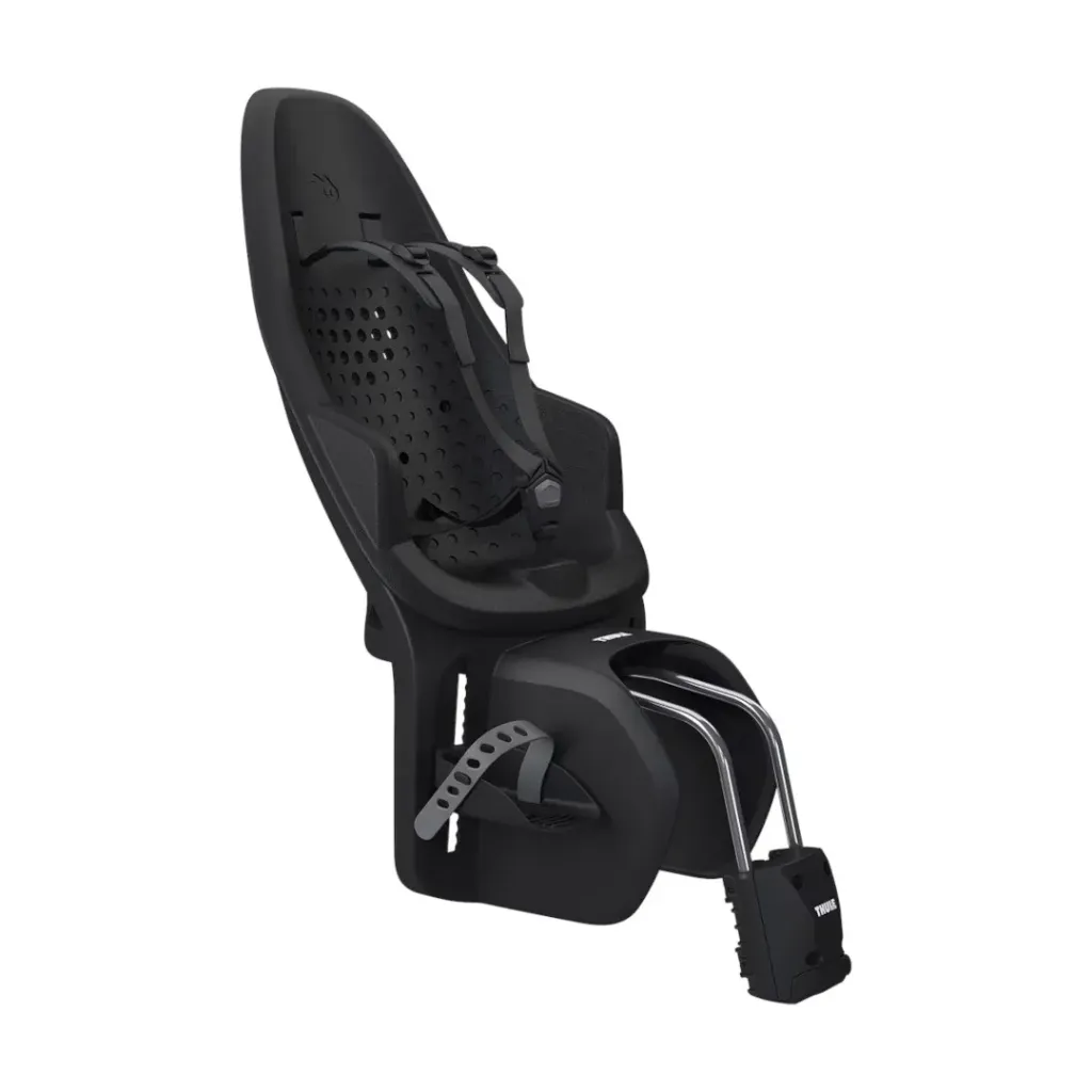 [091021019324] Thule Yepp 2 Maxi Asiento de Bicicleta para Niños Montado en el Cuadro (Negro)
